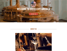 Tablet Screenshot of distilleryamerica.com